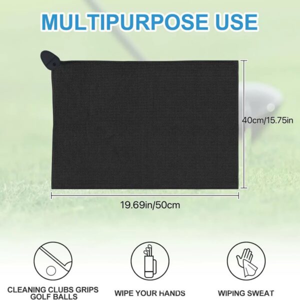 Magnetic Clip Golf Towel Item No#32522 - Image 3