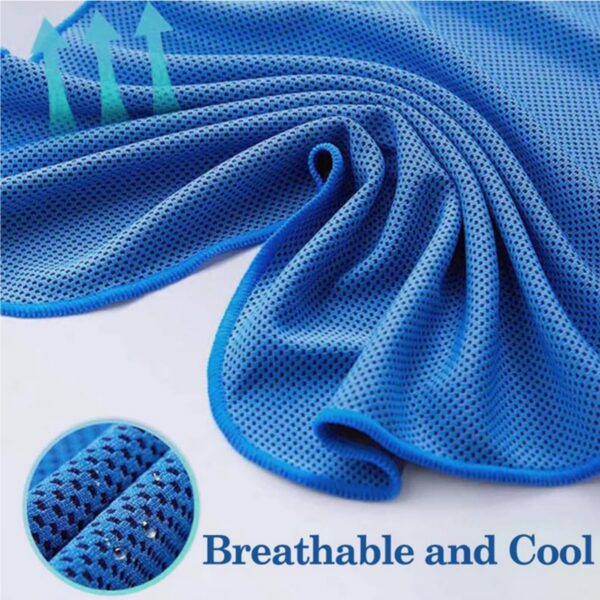 Quick Dry Sports Cooling Sun Protection Poncho Towel Item No#32526 - Image 6
