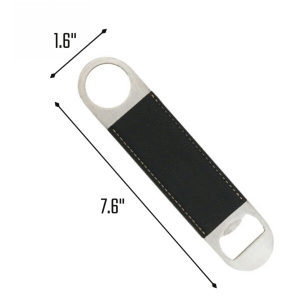 Leather Long Bottle Opener Item No#32529 - Image 3