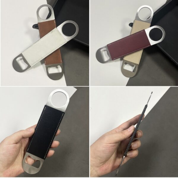 Leather Long Bottle Opener Item No#32529 - Image 4