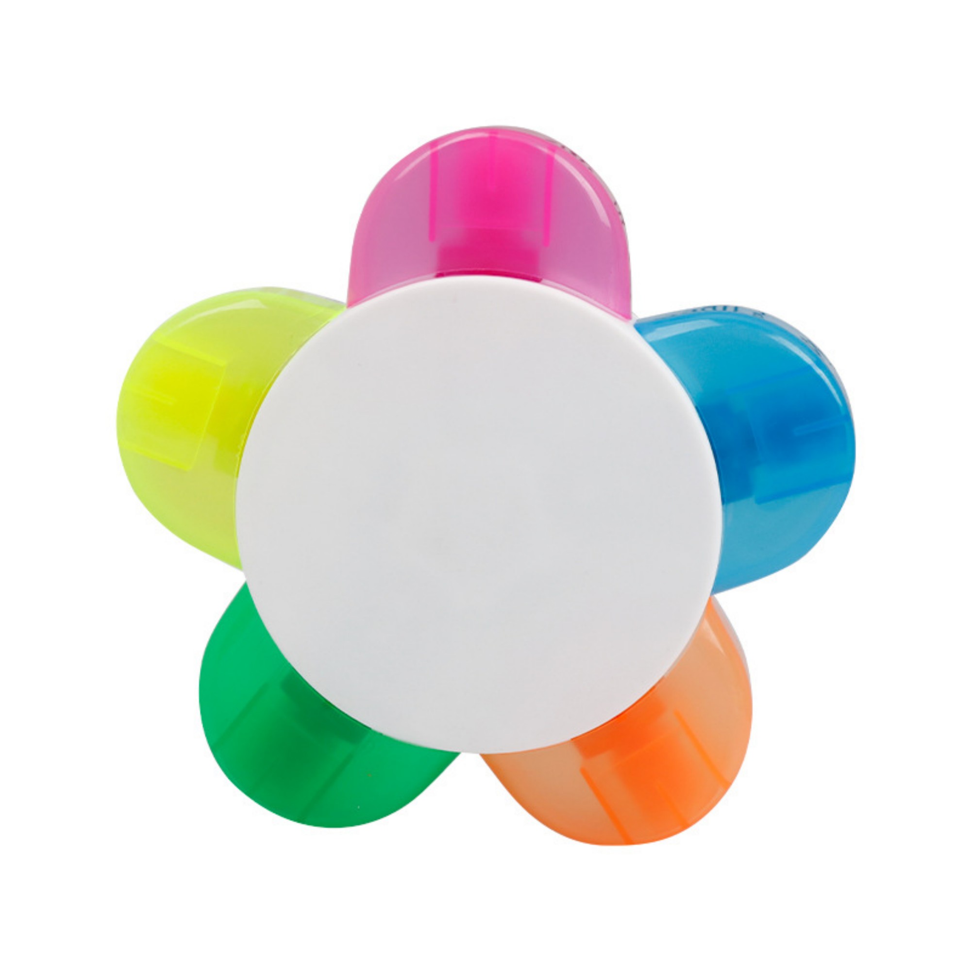 Five Color Petal Shaped Highlighters Item No#32546 - Image 2