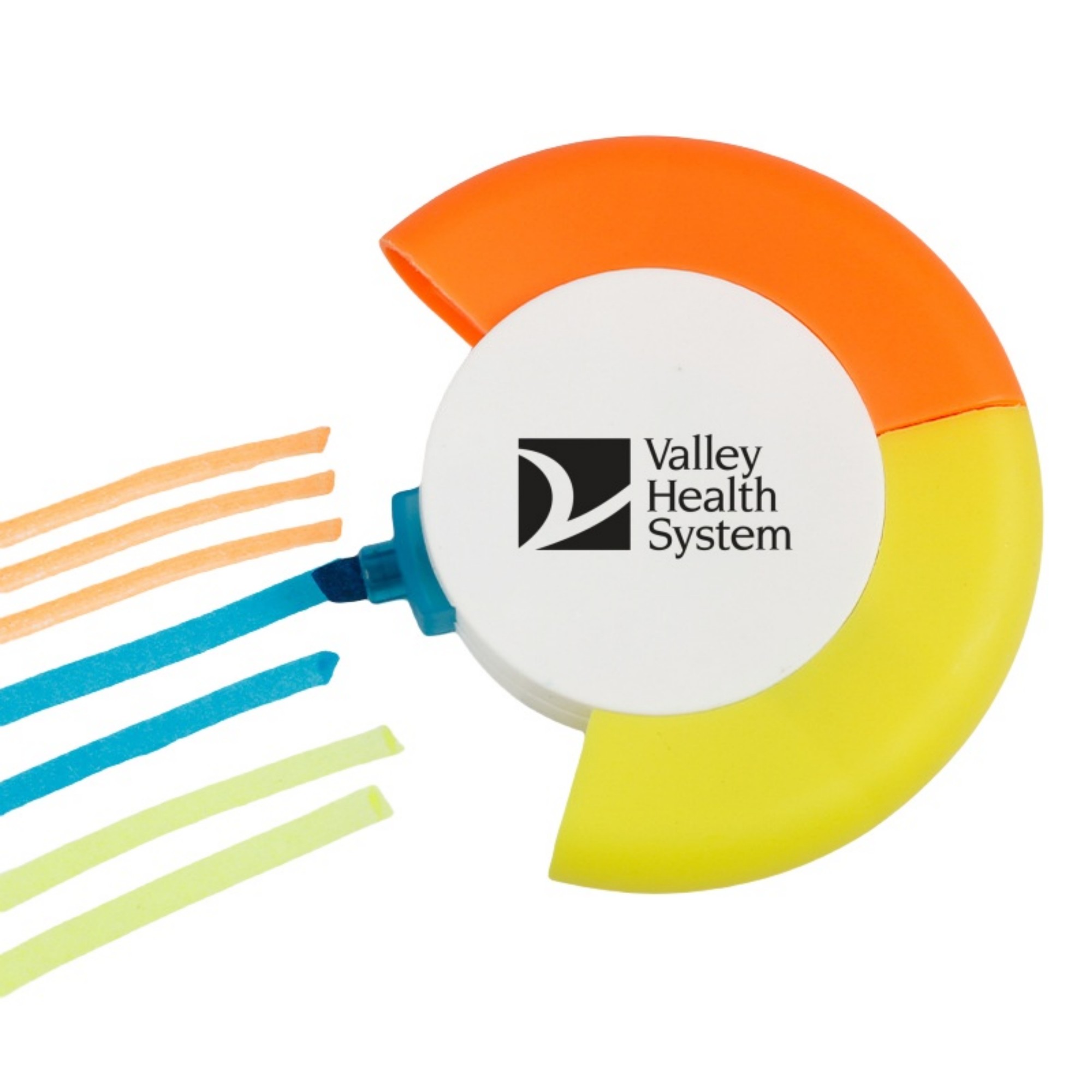 Three Color Round Shaped Highlighters Item No#32551