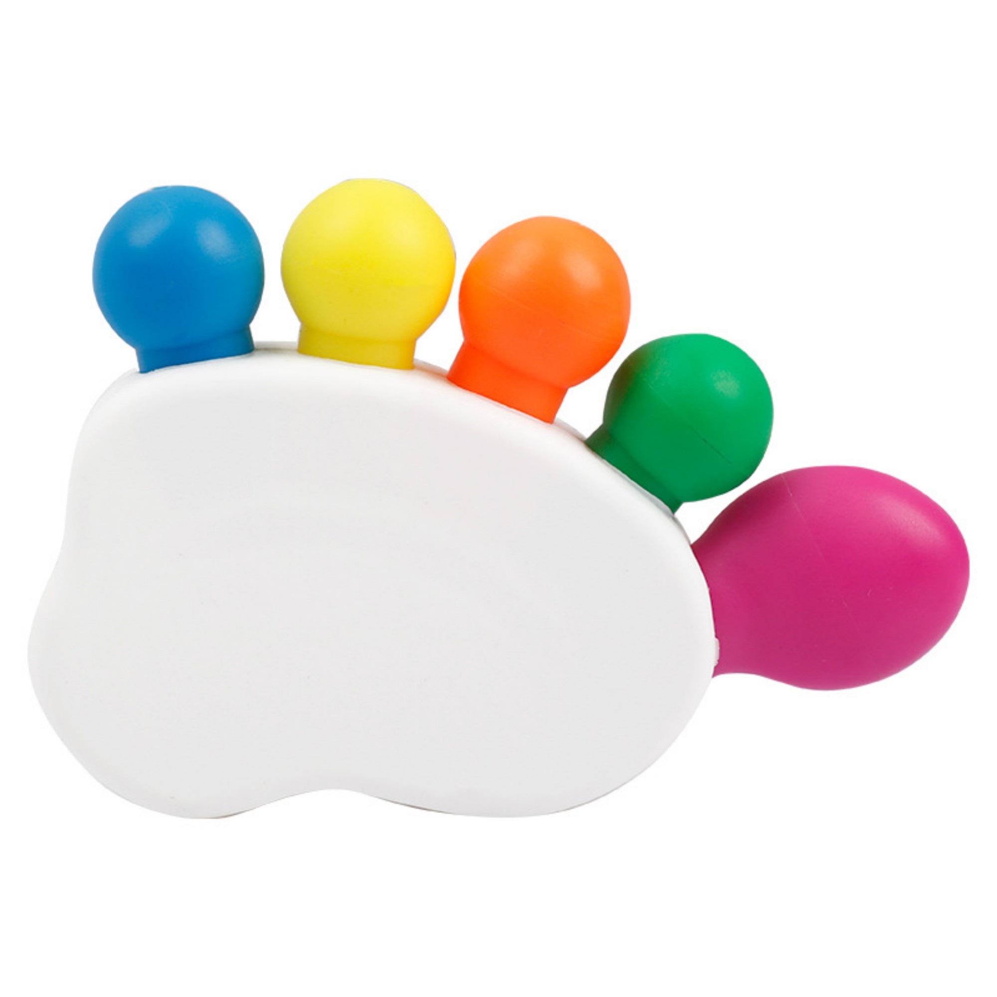 Five Color Toe Shaped Highlighters Item No#32555 - Image 2