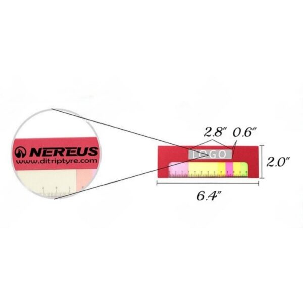 Ruler Sticky Notes Item No#32558 - Image 3