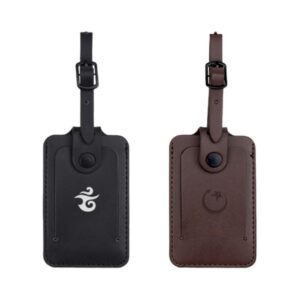 PU Snap Button Luggage Tag Item No#32563
