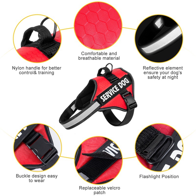 Pet Harness With Handle For Outdoor Walking Item No#30001 - Image 4