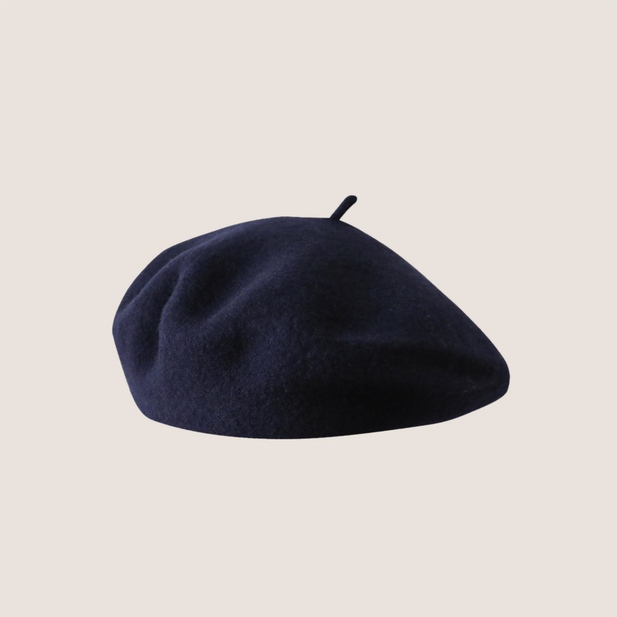Women Solid Color Wool Beret Item No#30249 - Image 4
