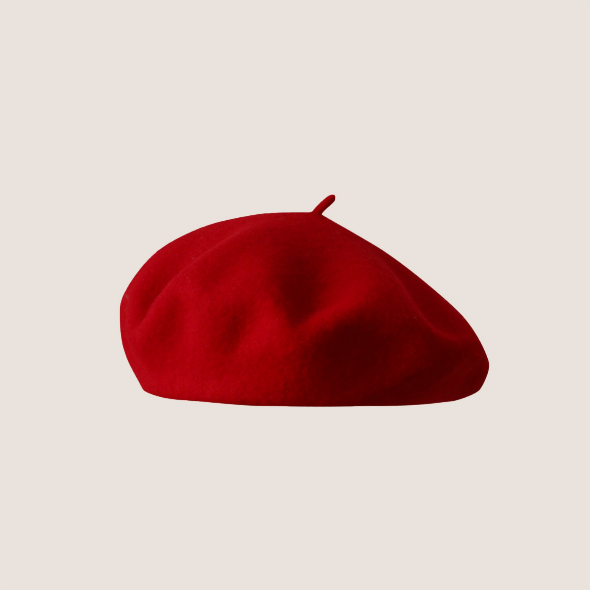Women Solid Color Wool Beret Item No#30249 - Image 5