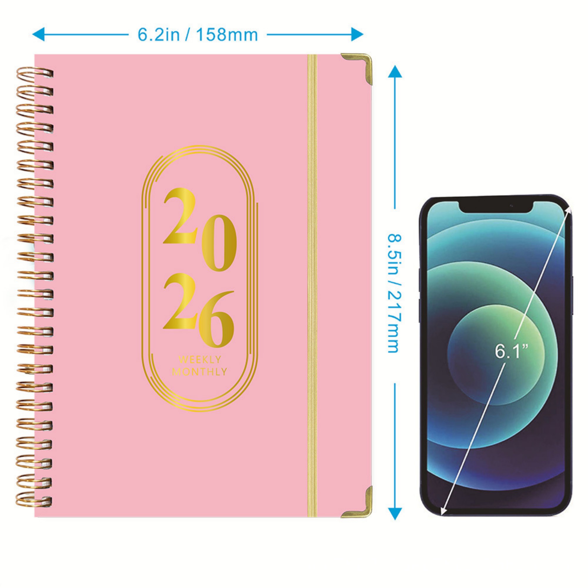 Weekly Monthly Planner 2026 Item No#31181 - Image 2