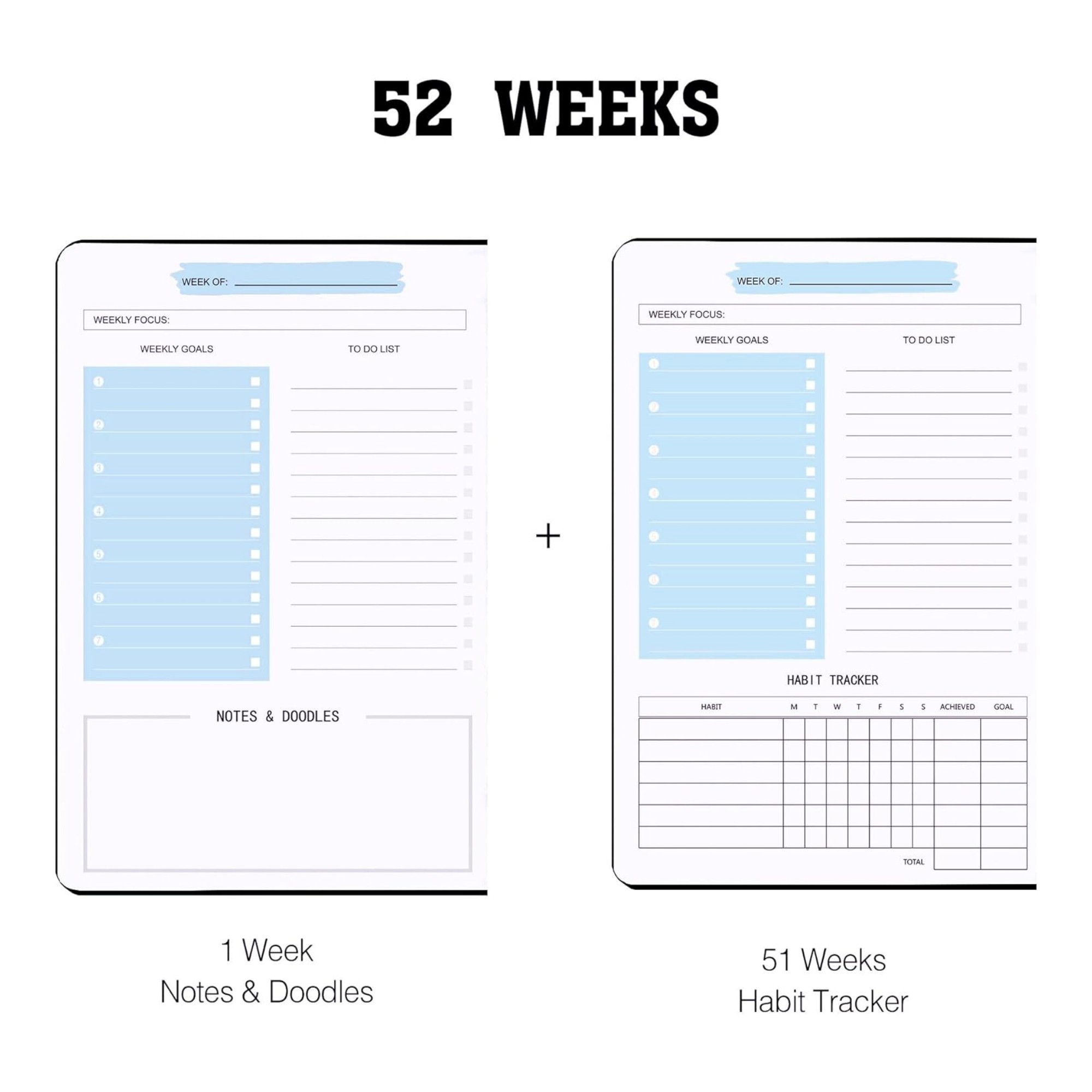 Undated Weekly Planner Item No#31372 - Image 4