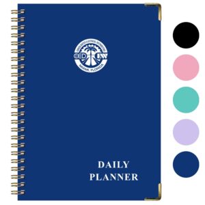 A5 Spiral Daily Planner With Paperboard Cover Item No#31378