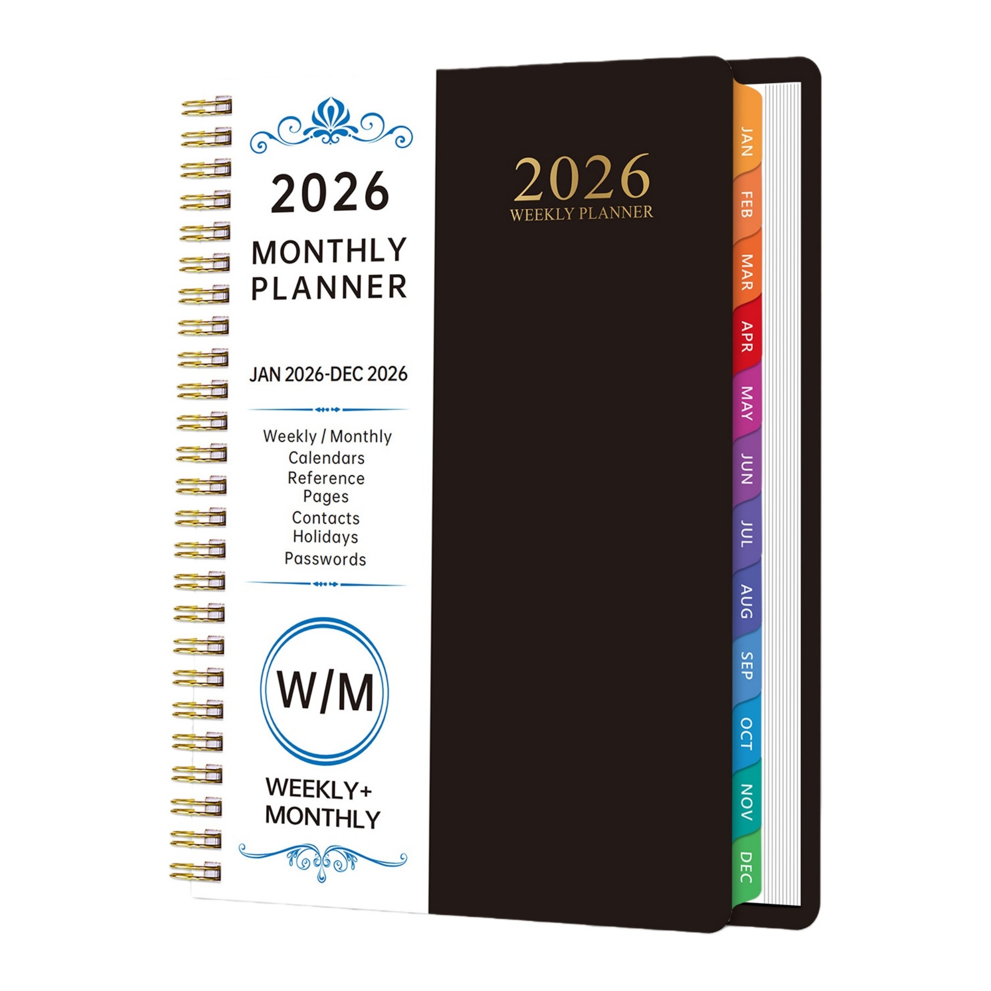 2026 A5 144 Pages Monthly Planner Item No#31379 - Image 10