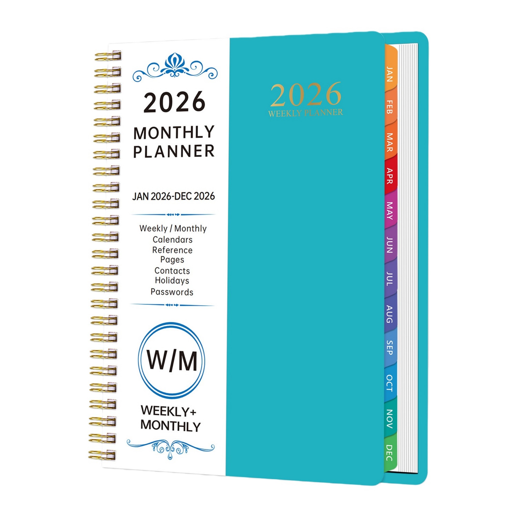 2026 A5 144 Pages Monthly Planner Item No#31379 - Image 7