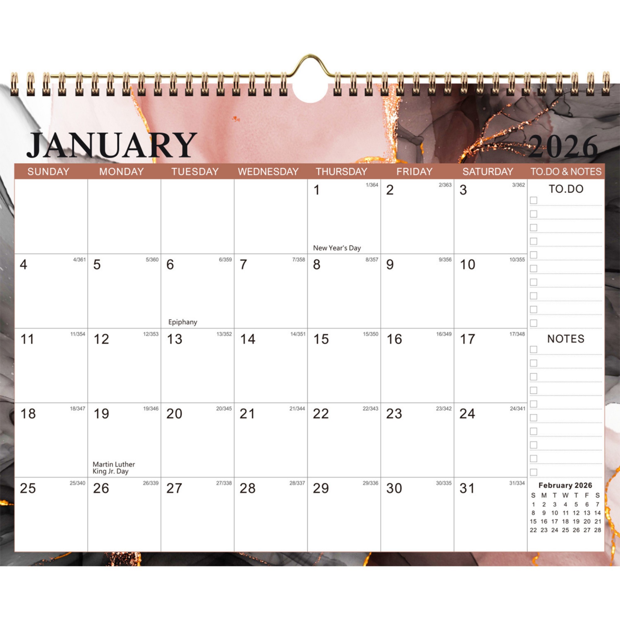 2026-2027 Wall Calendar Item No#31382 - Image 6